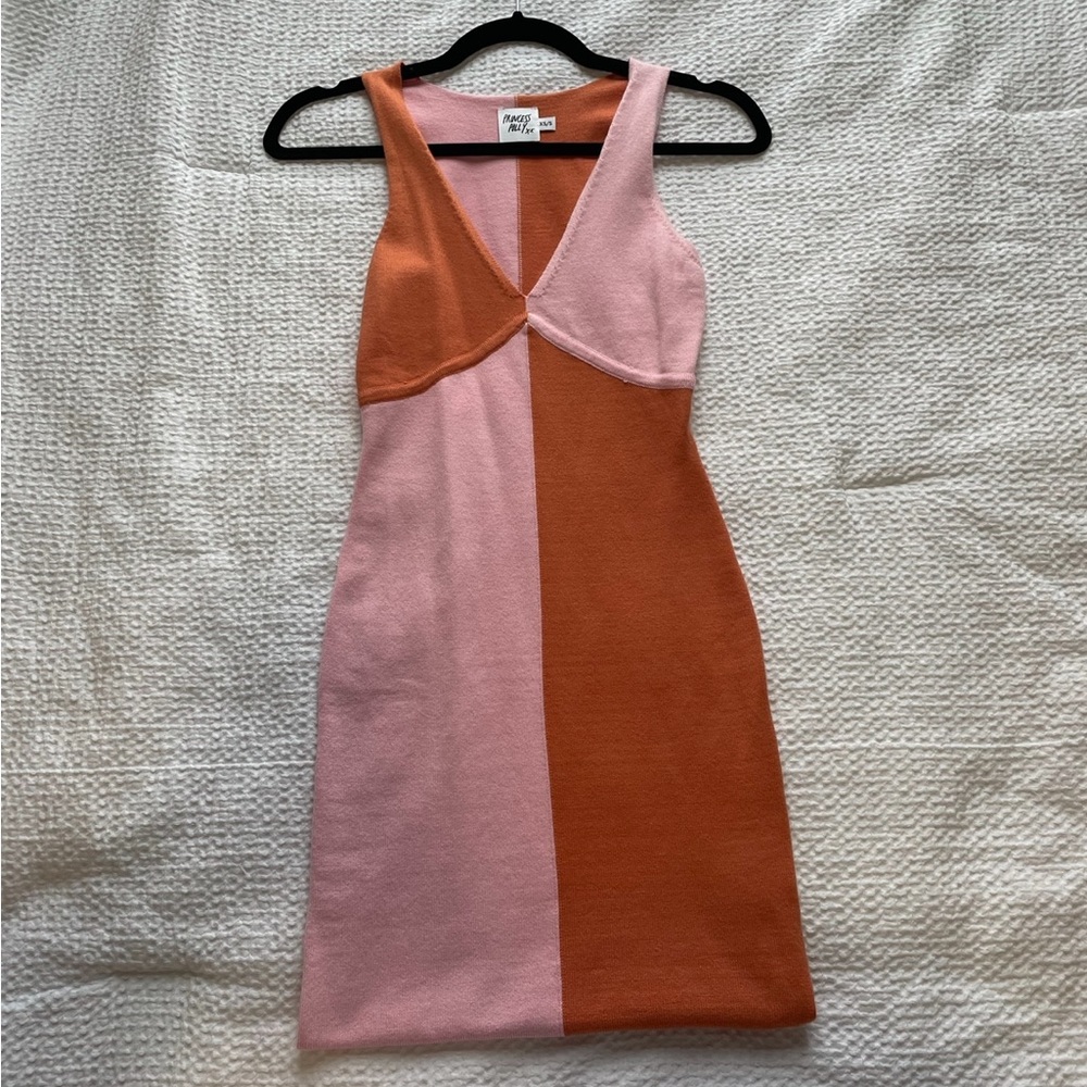 Princess polly Siena mini dress pink size XS/S